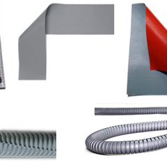 High temperature cable and hose protection for weld cells - resists molten splash & welding spatter splatter slag - ACTIVFLEX Weld Dynamix