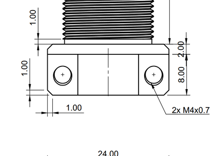 #WMT-1218-FXXH 12mm-18mm Sensor Adapter Mount