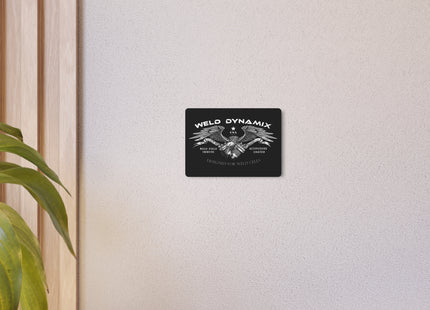 WD Metal Art Sign