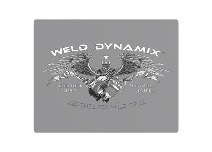 WD Eagle Aluminum Sign - Gray Background