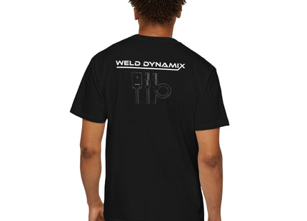 WD Relaxed fit T-Shirt: Medium-heavy weight (6.1  oz/yd² material) - WD Eagle 8-2025 Design Front, Flexlinc Back - Shirt brand: Comfort Colors 1717