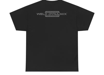 WD Classic Fit "WD BOY" T-Shirt: Medium weight (5.3  oz/yd² material) - Gray Text Logo - Shirt brand: Gildan 5000