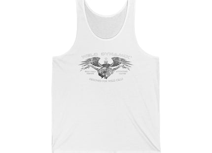 WD Fresh-out-of Prison Look! Tank Top - Black Print Eagle (Gold Eagle available for repeat offenders only)