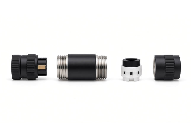 #WCA-0803-FXAH  M8 3-Pin Female Straight Field Attachable Connector - WELD RESISTANT (Copy)
