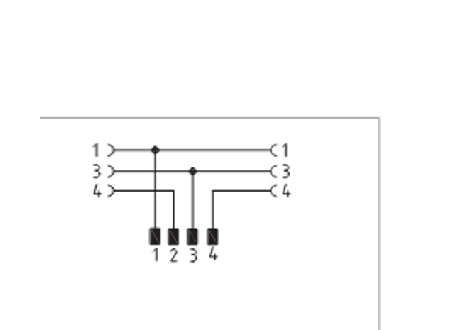 #WCC-1212AB-GYAH - DUAL LED A-B CHANNEL UNIVERSAL 5 WIRE M12 TEE - WELDING OPTIMIZED