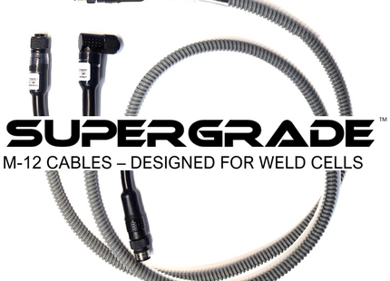 #WCC-0060-T5MF  SUPERGRADE Cable 0.6m Length - 5 Pin M/F Shielded - ACTIVFLEX INSTALLED