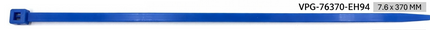 #VPG-76370-EH94 Hi-Temp ETFE Zip Ties - 7.6mm x 370mm (50/pkg)