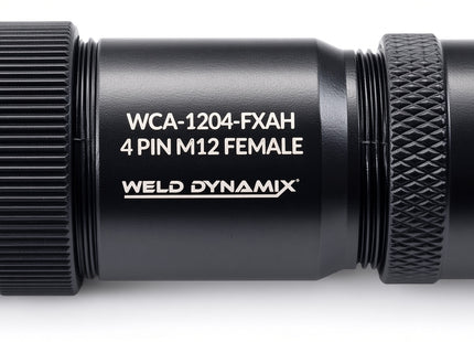 #WCA-1204-FXAH  M12 4-Pin Female Straight Field Attachable Connector