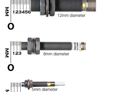#WSI-1206-SAAH Inductive Sensor (12mm dia./6mm range) ACTIVSTONE SX
