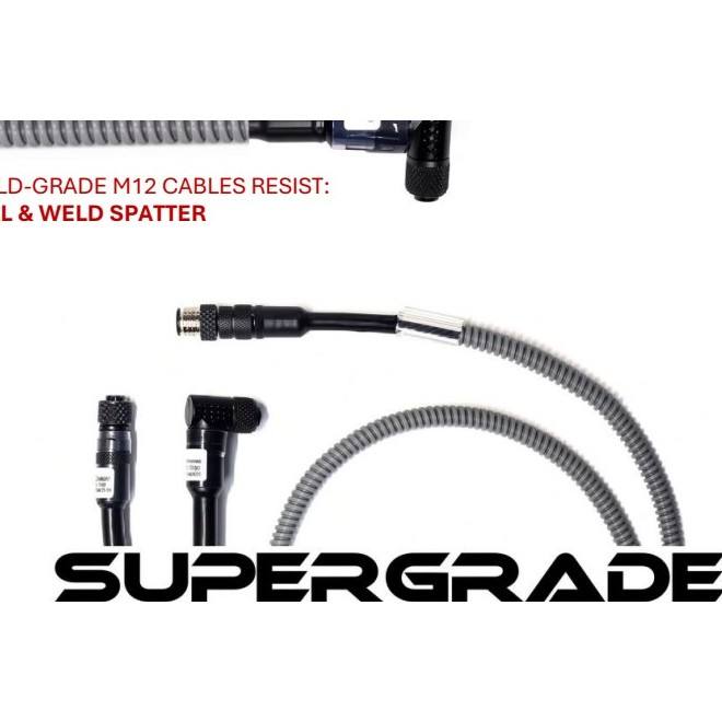 Supergrade M12 5-pin 2 m straight